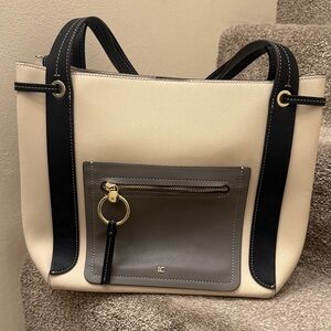 Liz Claiborne Colorblock Hobo Tote Bag